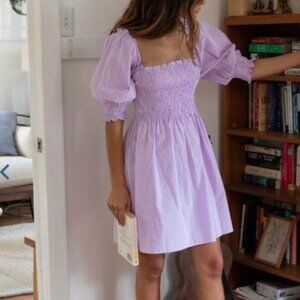 Hill House Lavender Mini Dress
